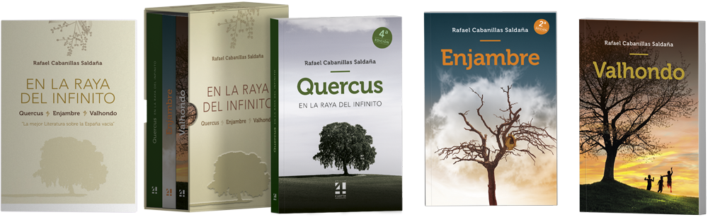 Trilogía: EN LA RAYA DEL INFINITO QUERCUS+ENJAMBRE+VALHONDO